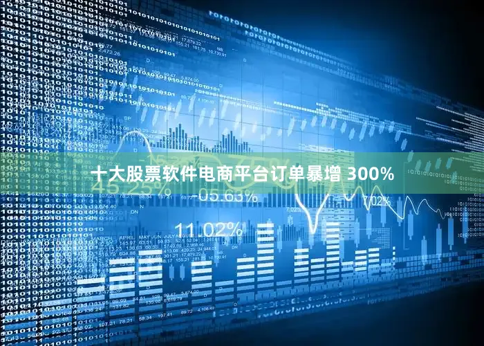 十大股票软件电商平台订单暴增 300%